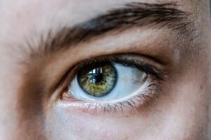 Illustration of the human eye anatomy showing why vision is important